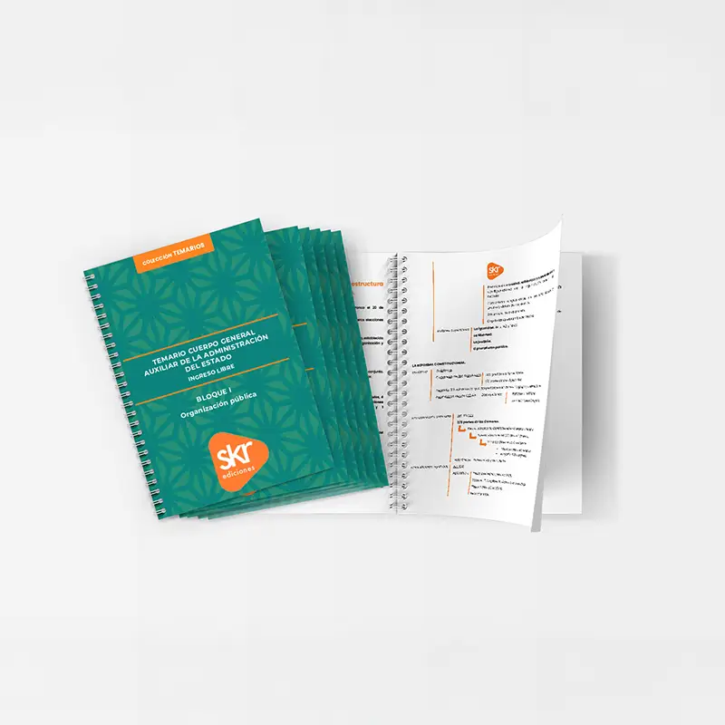 Temario y Esquemas Gestión del Estado de Academia de oposiciones SKR - material editorial para el máster, diplomados y las oposiciones.